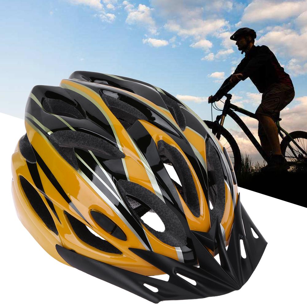 Unisex Bicycle Cycling Helmet PC+EPS Ultralight 18 Air Vents Bicycle Cycling Helmet Riding Gear Cycling Safely Cap
