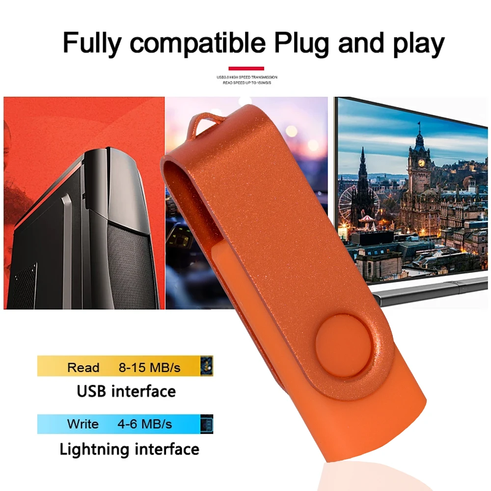 USB 2,0 Flash-Laufwerk USB-Stick 4GB 8GB 16GB Pen drive 32 GB USB-Speichers tick 64GB USB-Metall-Flash-Laufwerk Memoria USB