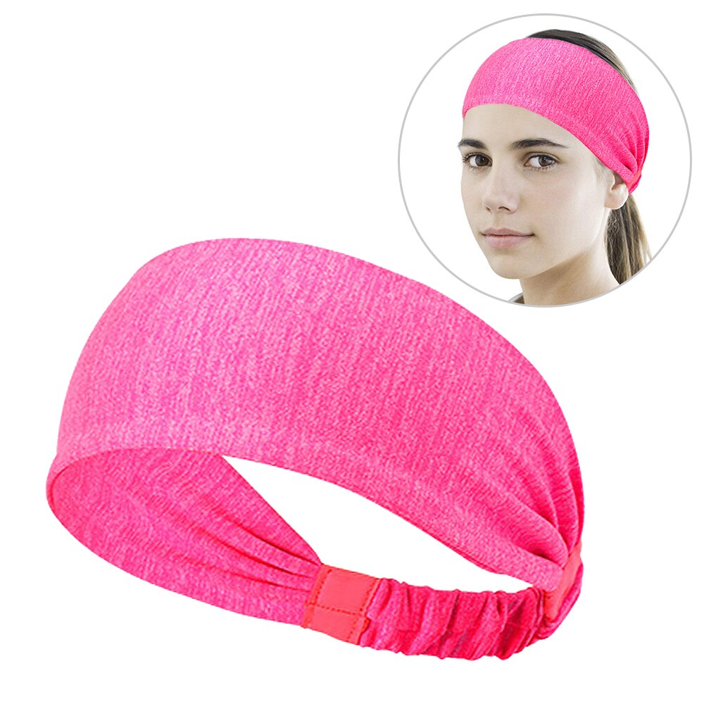 Cinta para el sudor absorbente para ciclismo y Yoga, banda para el sudor para mujer, diadema transpirable, bandas para el pelo para Yoga, bandas para el sudor para la cabeza, seguridad deportiva