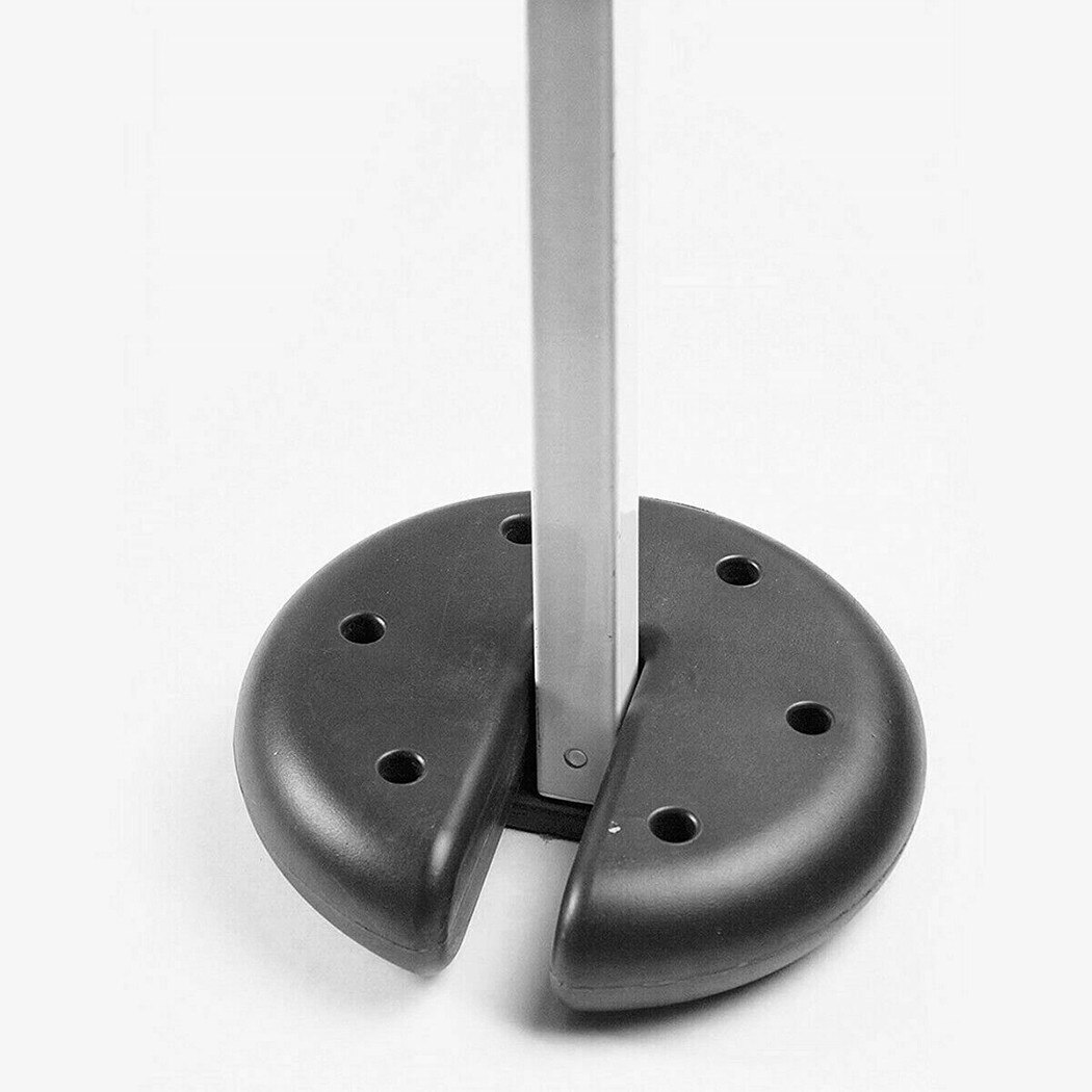 4Pcs PE Outdoor Canopy Tent Leg Weights Heavy Duty Anchor Stand Umbrella Gazebo Base Fit Most Canopy Legs