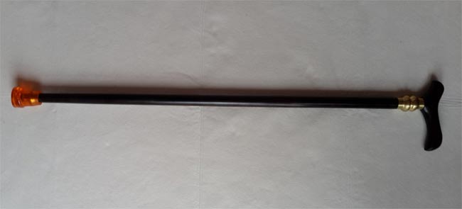 Mahogni sukkerrør ibenholt træ gammelt palisander rollator stok af civilisation slip til gamle tan lilla stok stick