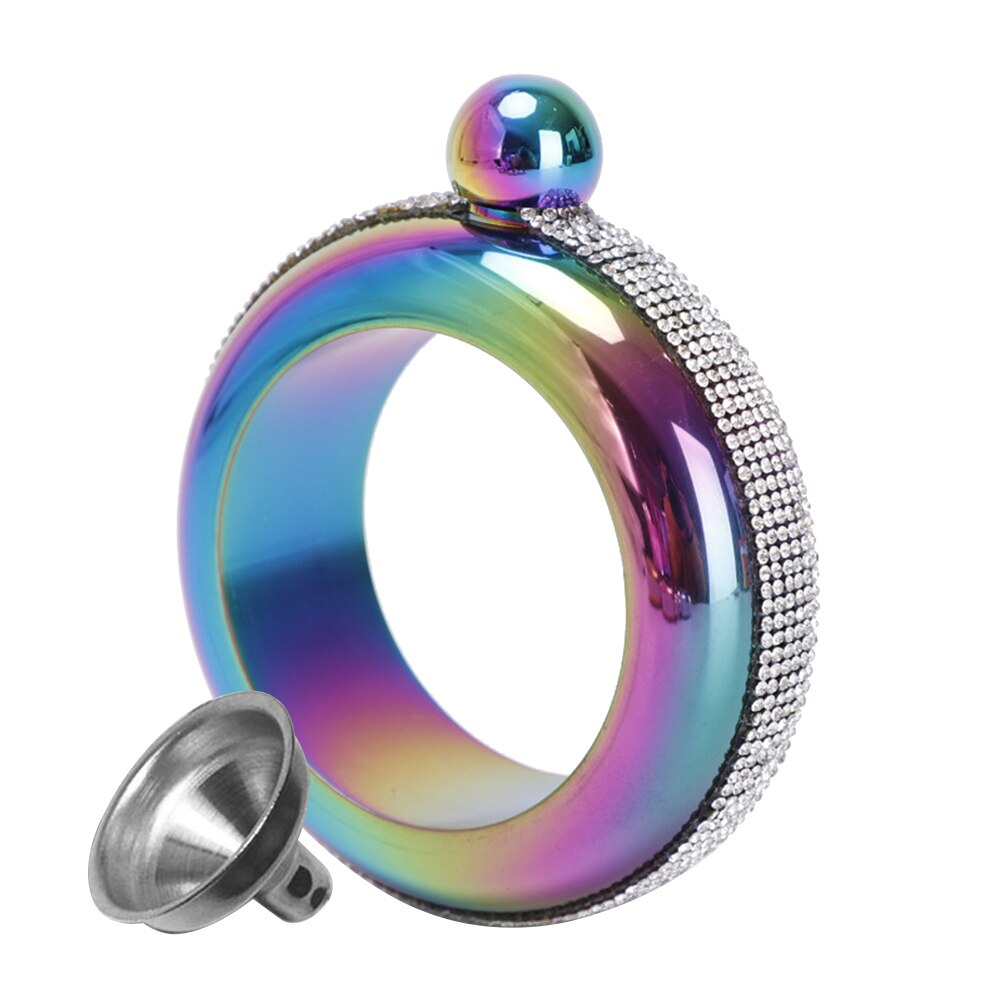 Bracelet Hip Flask 100ML Stainless Steel Carrying Alcohol Whiskey Portable Storing Supplies Bar Supplies Party For