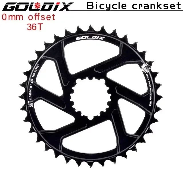 Mountainbike Kettingblad - Direct Mount 3°/6° Offset - 30T-38T Wide Narrow - voor SRAM NX XX XO Eagle: Duidelijk