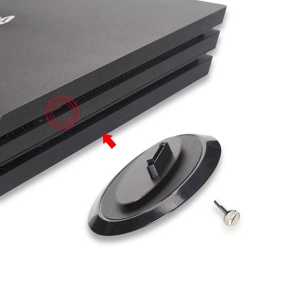 Pour Sony Playstation4 PS4 Pro/PS4 Slim Console de jeu support Vertical universel 2-en-1 Station de support Vertical