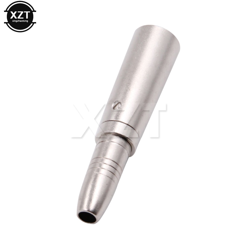 Mic 3 Pin Xlr Male Plug Naar 1/4 Inch 6.35Mm Mono Vrouwelijke Jack Audio Kabel Mic Adapter