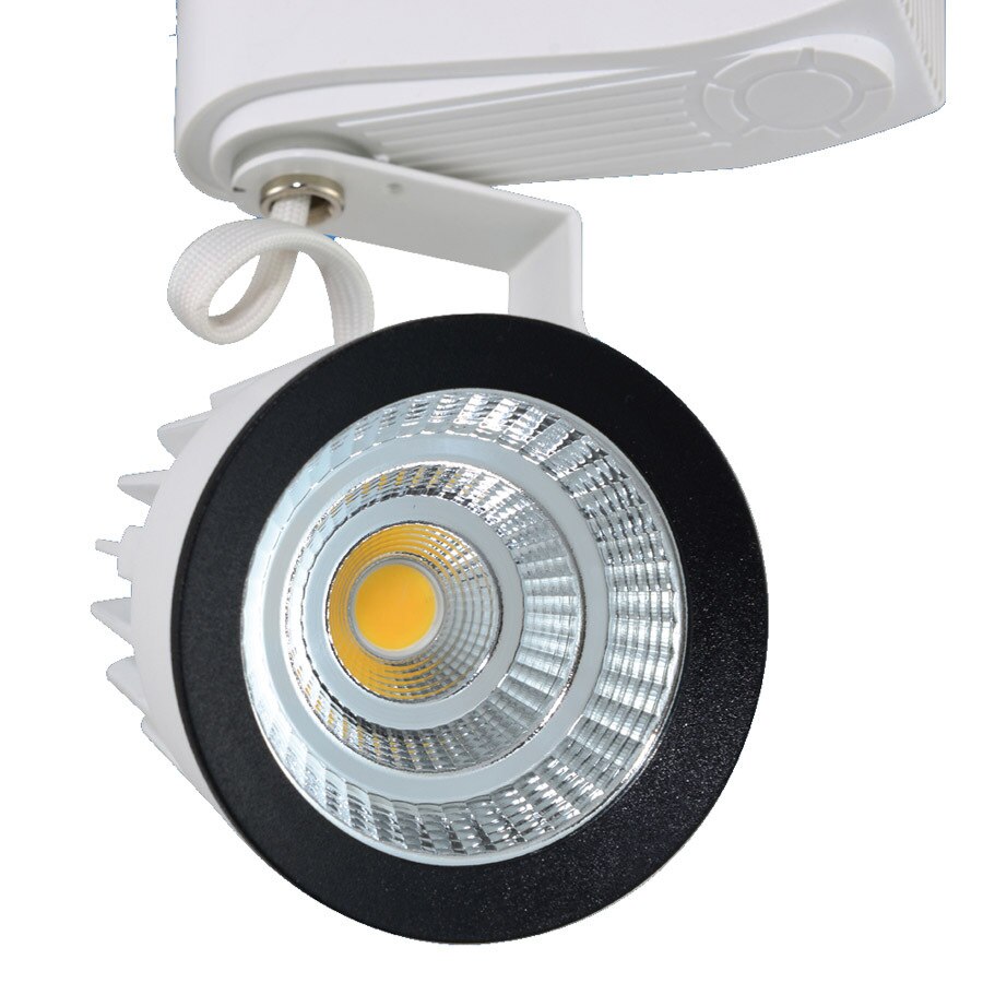 Luz Led COB de 15 W, lámpara de pared puntual, luz led de seguimiento de luz de AC85-265V, tienda de ropa exclusiva, foco de tienda