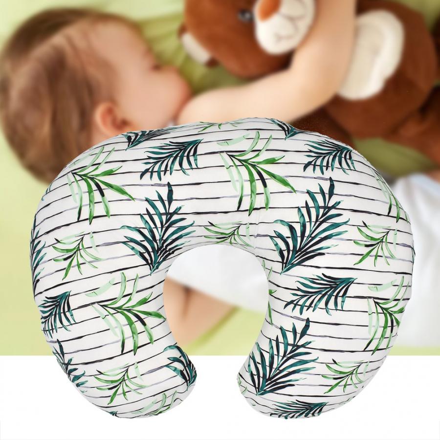 Breastfeeding Pillow Soft Flexible U-Shaped Nursing Pillow Slipcover Breastfeeding Pillow Cover for Baby Space Cotton