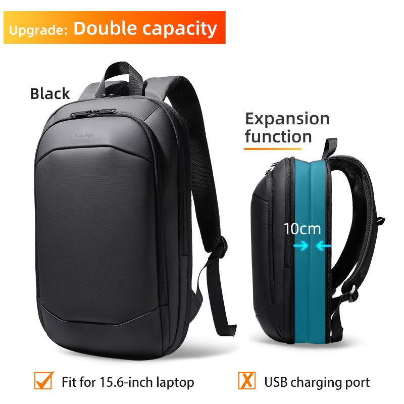 Heroischen Ritter Männer Multifunktionale Rucksack Wasserdicht 14 zoll Laptop Tasche Hohe Kapazität Tasche für Schule Business Mann Travel Pack: 15.6inchStyleBBlack