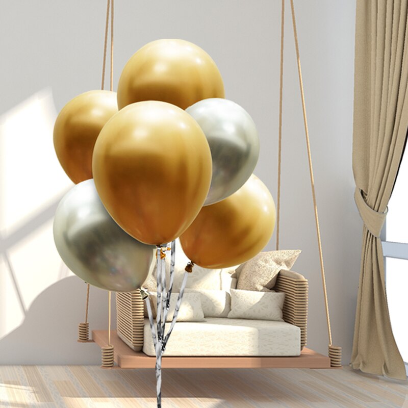 Lateks rund bursdagsballong bryllupsdekorasjoner fremmede ting festutstyr soverom dekor deco mariage hjemmeinnredning  ec50qq