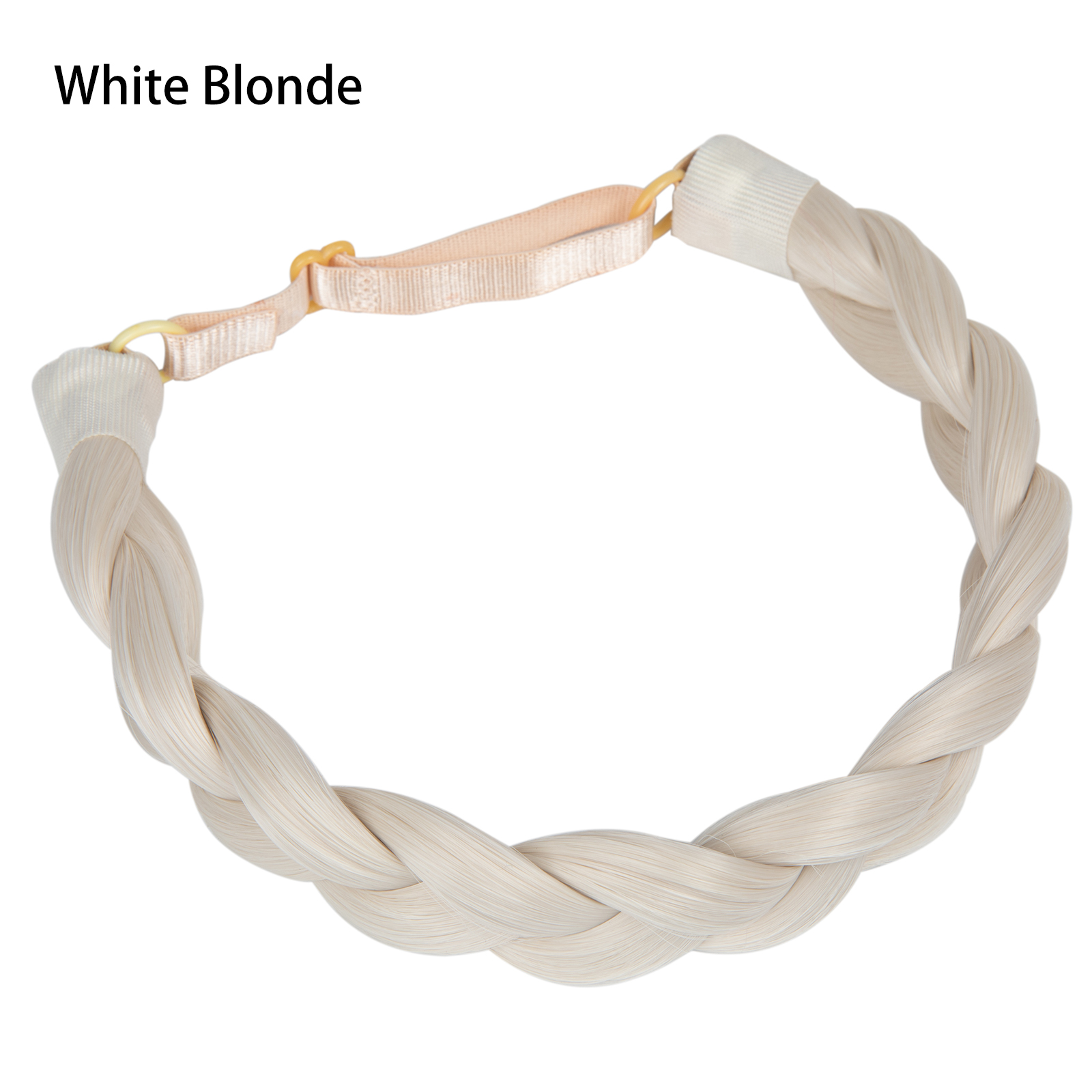 Synthetic Premium Adjustable Handmade Braided Elastic Band Hair Braiding Hair Headband Headwear For Women: #10