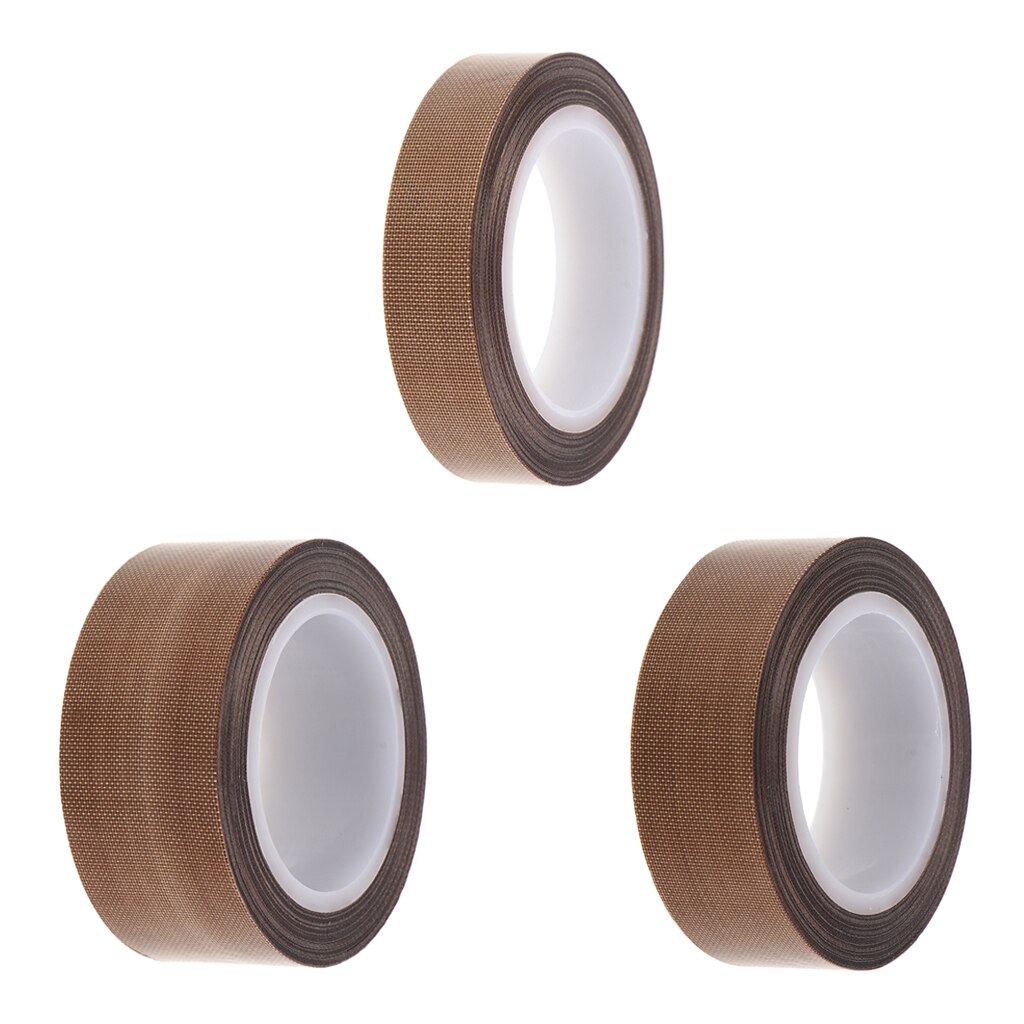 1 Roll 10m Fiber Glass Tape High Temperature Shielding Vacuum Sealer Heat Insulation Tape for Electrical , Electric Wires