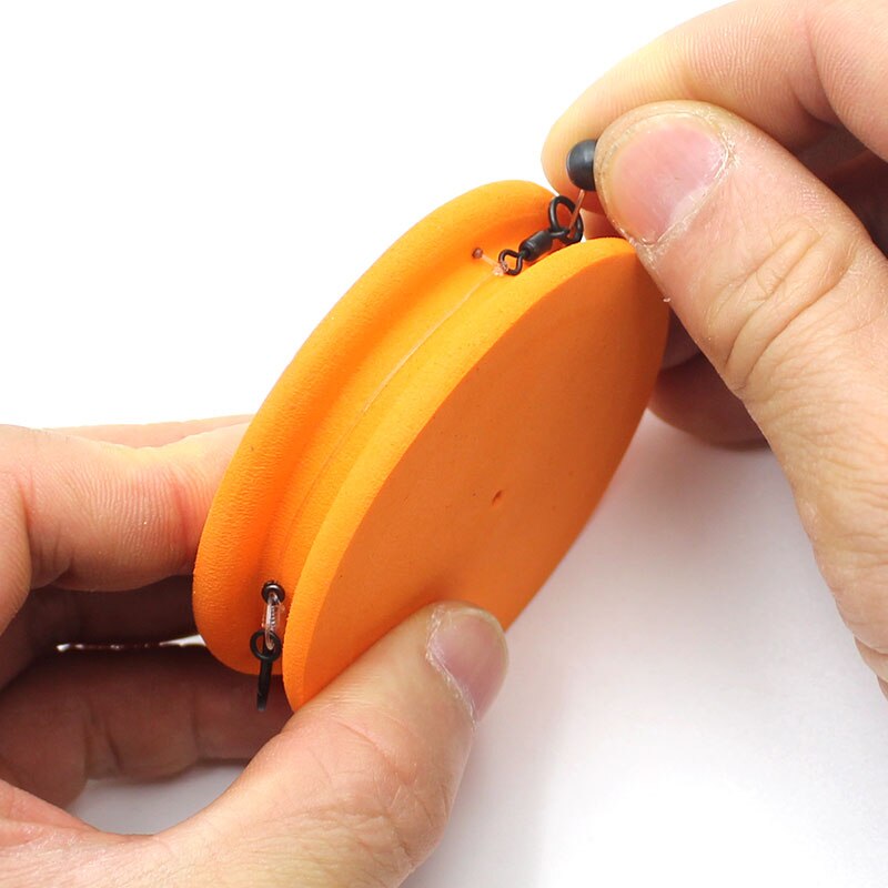 Carp Fishing Accessories Chod Zig Rig Bin Box + 10 EVA Winders Tackle Box Kit for Carpfishing