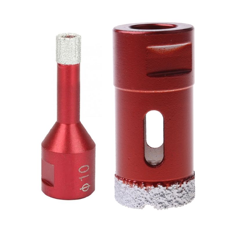 6-75mm M14 Vacuum Brazed Drill Bit High Hardness Hole Saw Cutter for Marble Tile