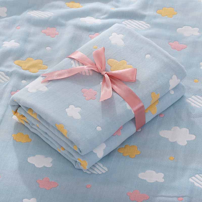 Gasa suave, hidroscopicidad rápida, toallas para bebés, manta para dormir para recién nacidos, colcha, manta para recién nacidos