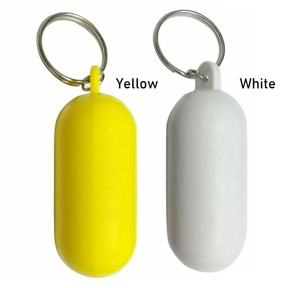 1/2pcs Kayak Floating Keyring Fender Buoyant Key Ring Marine Sailing Boat Float Canal Keychain Water Sports Accessories