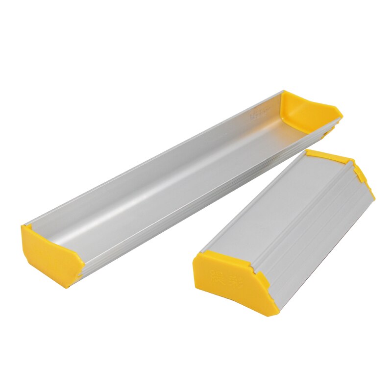 Zeefdruk schraper, scherpe punt platte mond, inkt schraper, zeefdruk aluminium emulsie lepel coating machine tool: Schepcoater 20cm