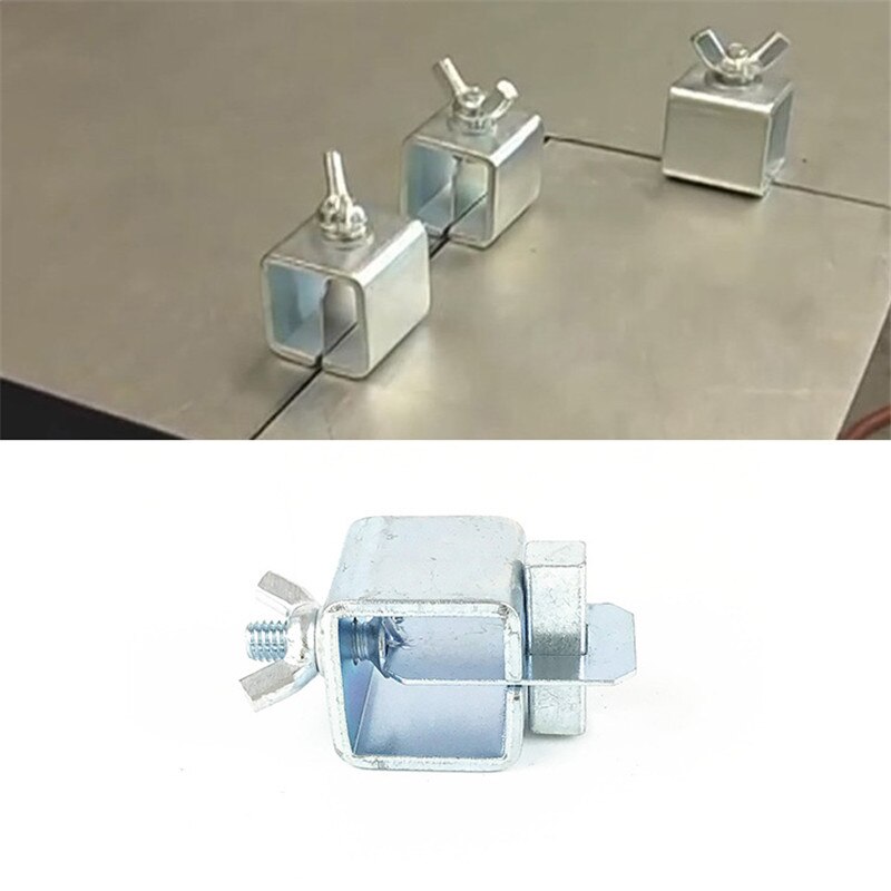 8pz di Saldatura di clip Farfalla Morsetti Supporto di Saldatura di Testa Morsetto Posizionatore di Saldatura Apparecchio Regolabile per La Saldatura Pinze Strumenti impostato