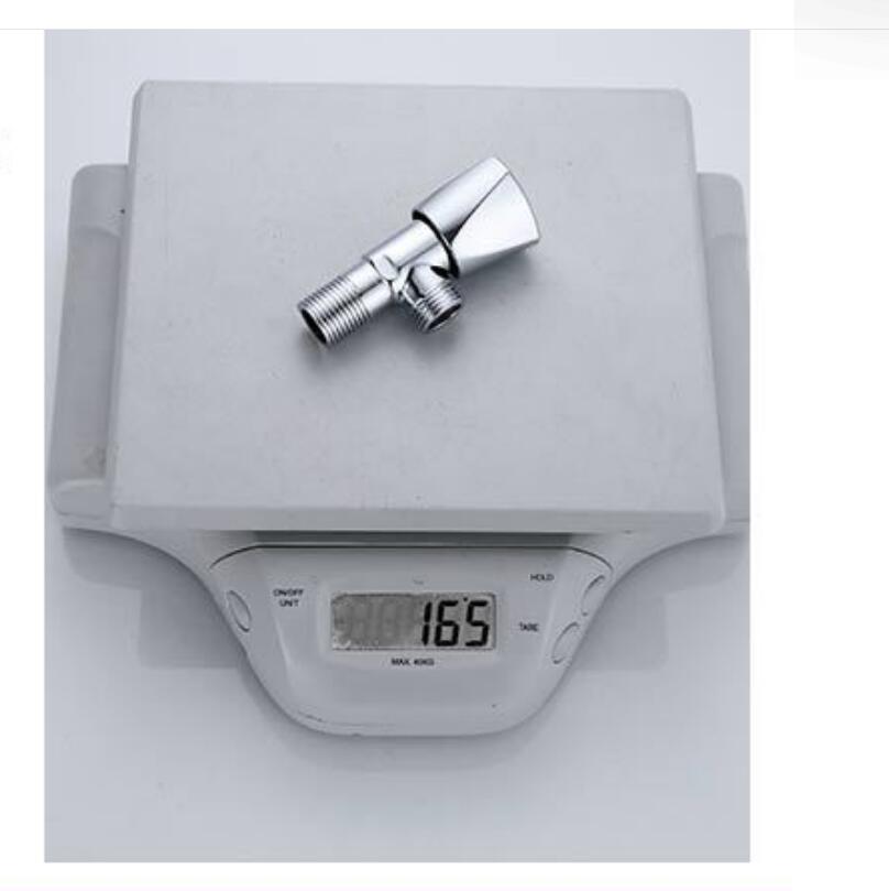 G1/2*1/2 mosiądz zagęszczony Tri zawór kątowy robić kranów i bojlerów uniwersalny zawór kątowy, przedłużony nici na zimno/ciepłej wody zawór wlotowy