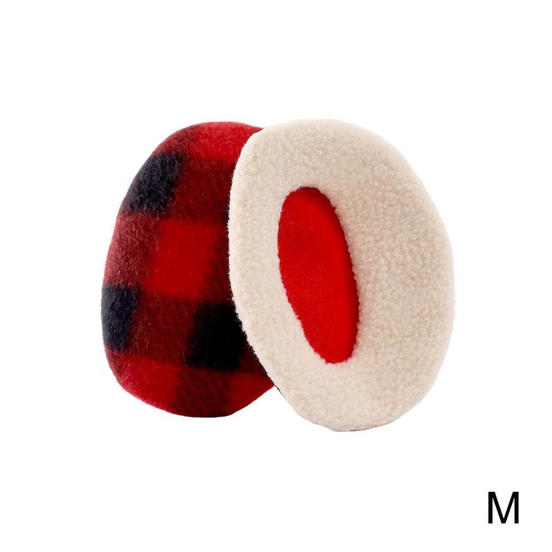 1Pair Bandless Ear Muffs Winter Warm Ear Covers Women Men Kids Outdoor Windproof Weather Warm Ear Warmer Ear Protection Cover: M