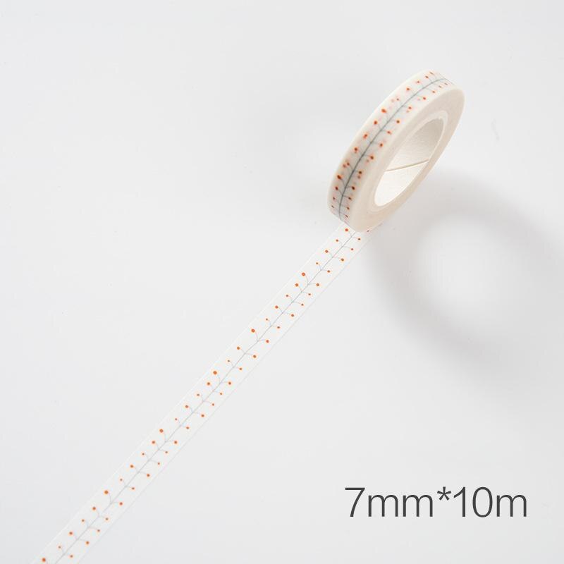 1pcs 10m*7mm Love And Leaves Scrapebooking Diy Sticker Decorative Masking Tape Paper Material Escolar Album Washi Tape: 5