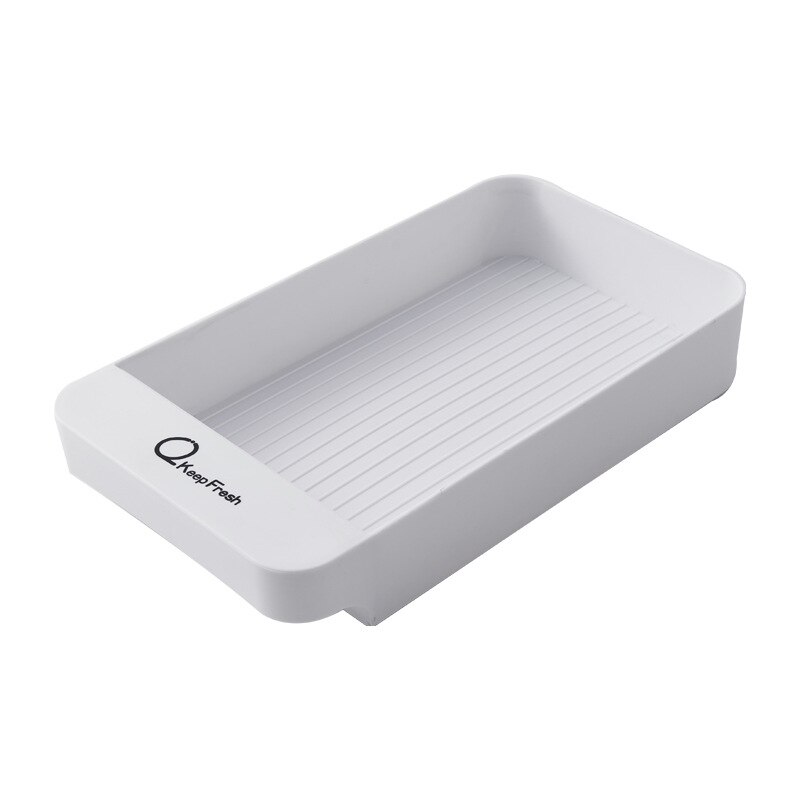 Durable Multi-layered Egg Storage Box Fridge Fresh-keeping Food Storage Box Ftuit Vegetable Drawers Superimposable Home Storage: 01 one layer