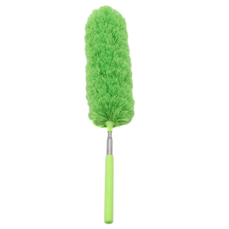Mini Flexibele Statische Dust Cleaner Duster Thuis Kantoormeubilair Auto Schoonmaken Tool Accessoires Voor Cleaning: green