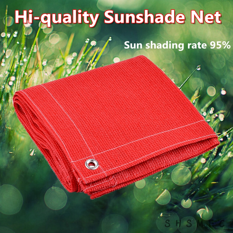 Anti-UV HDPE Hi Sunshade Net Thicken Balcony Safety Fence Netting Terrace Canopy Sail Beautiful Sun Shade Plant shading