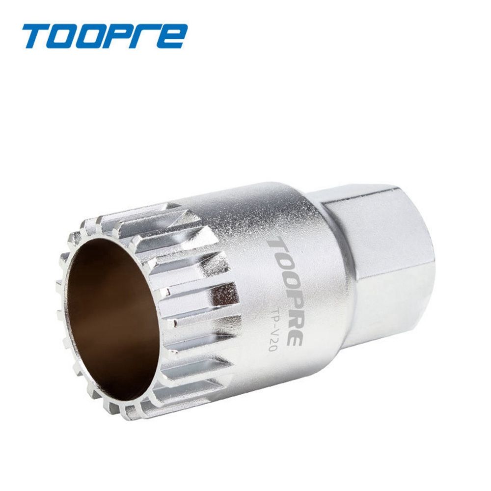 Bicycle Removal Tools 20 Teeth Square Hole Bike Spanner Bottom Bracket Remover Wheel Puller Spline Repair Wrench
