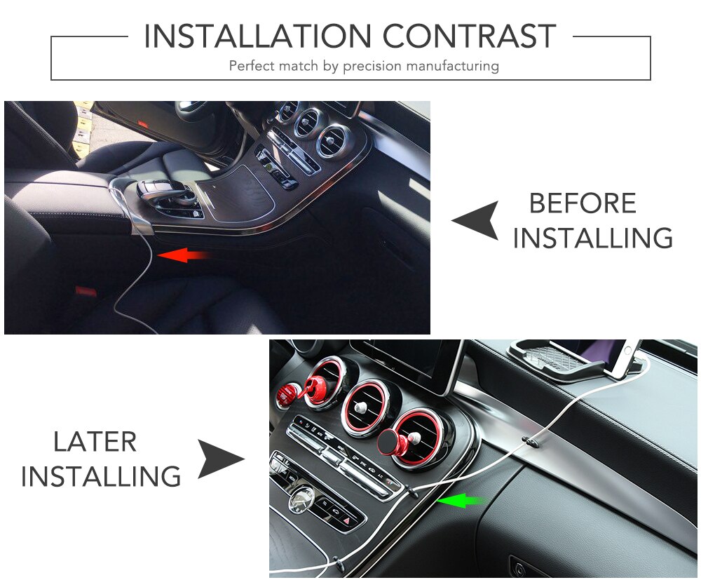 8 Pieces Car Styling Charger Wire Cable Holder Tie Clip Fixer Organizer Sticker Clamp Headphone USB Cable Buckle Pin assembly