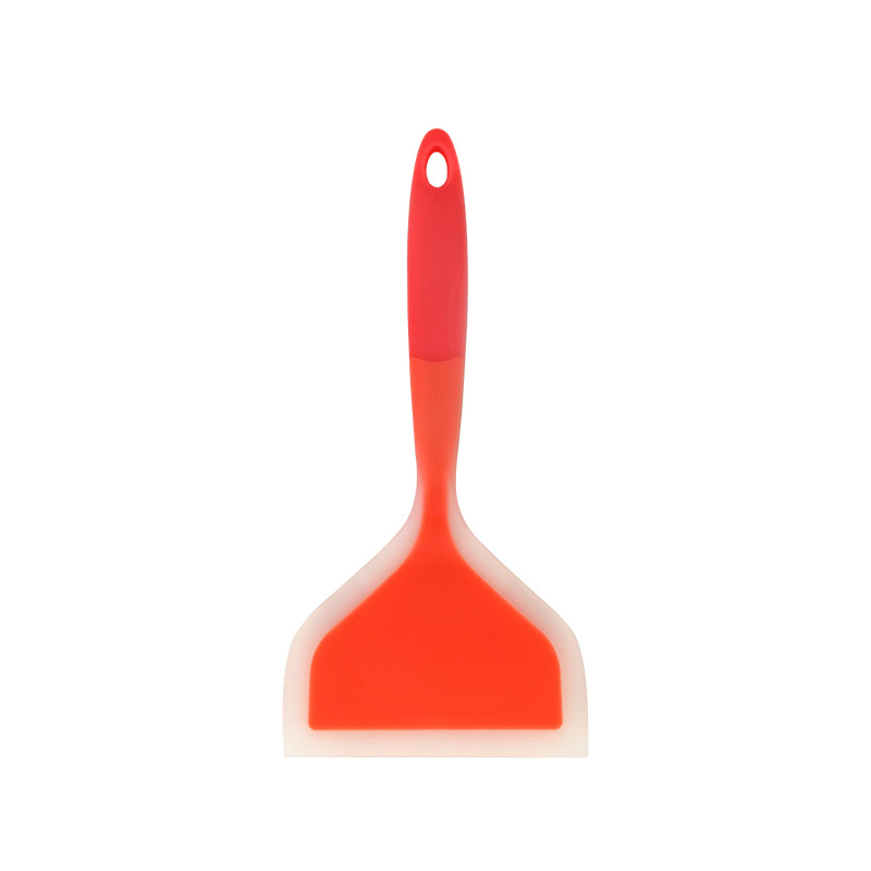 Kitchen Ware Wide Pizza Silicone Cooking Tools Non-stick Spatula Cooking Utensils Spatula Beef Meat Egg Kitchen Scraper Shovel: Type 2