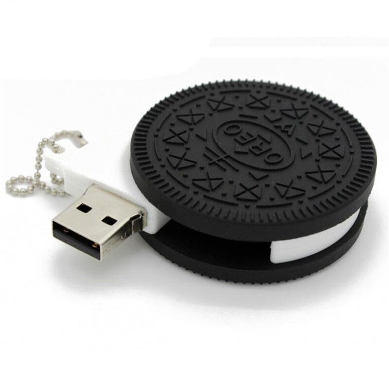 JASTER Biscuit kształt pamięć USB pendrive cukierki pendrive małe mini śmieszne pendrive 4GB 8GB 16GB 32GB 64GB cookie usb disk najlepszy prezent