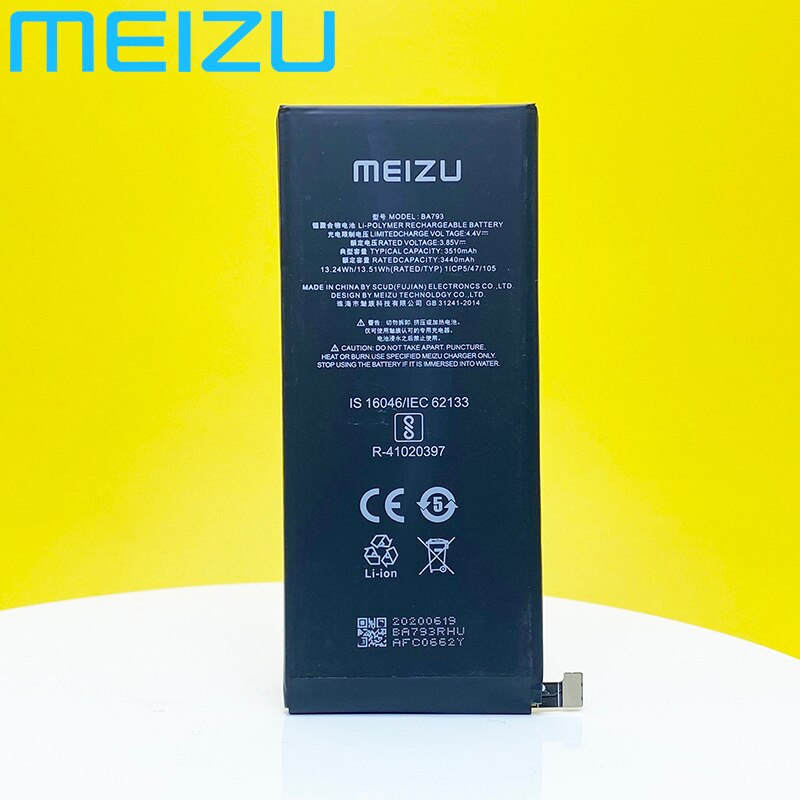 Original BA793 For Meizu Pro 7 Plus Battery M793H/M793M/M793Q BA792 For Meizu Pro 7 Battery M792H/M792Q/M792C + Tools
