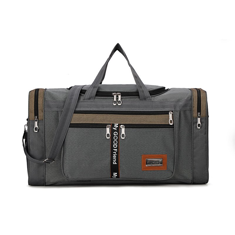 Outdoor Reistas Gym Zwemmen Strand Opslag Handtas Reizen Sportstote Weekend Tassen Grote Capaciteit Handbagage Tassen: Gray