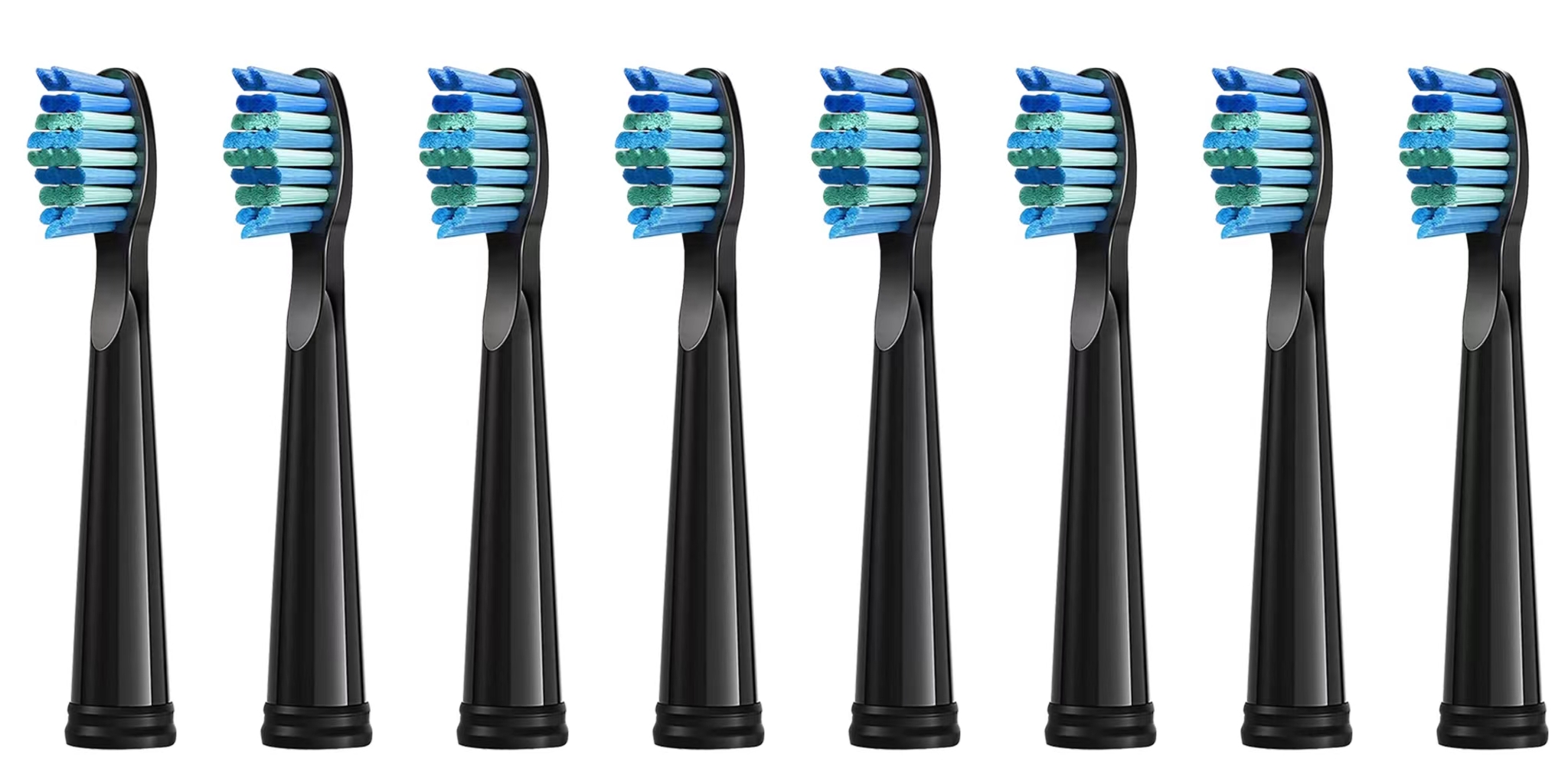 Têtes de rechange pour brosse à dents électrique, compatibles avec SEAGO SG910/507/958/515/949/575/551,4/8/16 pièces: Marron