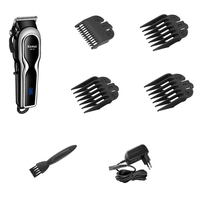 Adjustable cordless hair clipper hair trimmer men electric hair cutting machine haircut Taper Lever Pivot Motor