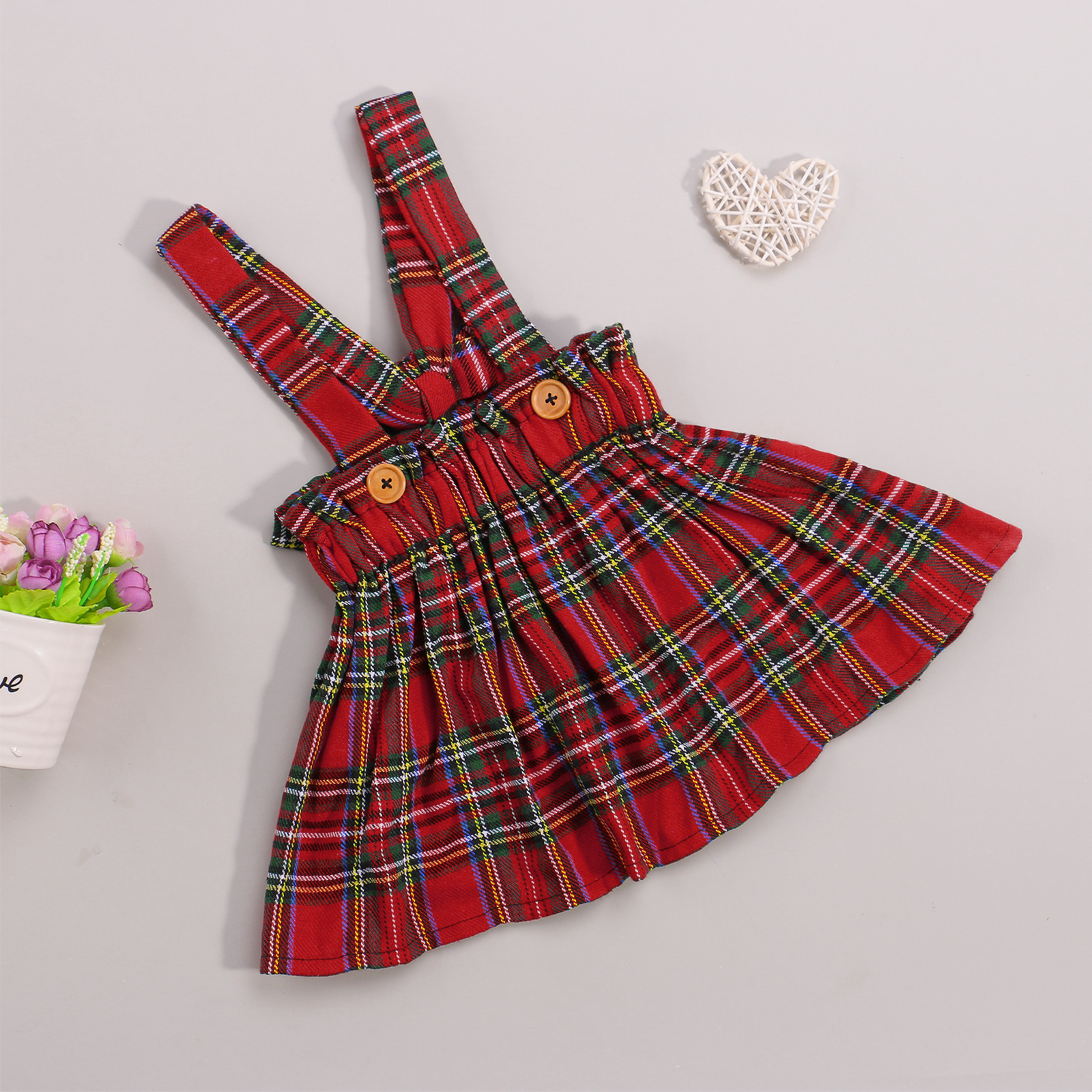 Coccodè Gonna in fantasia tartan da neonata C62916