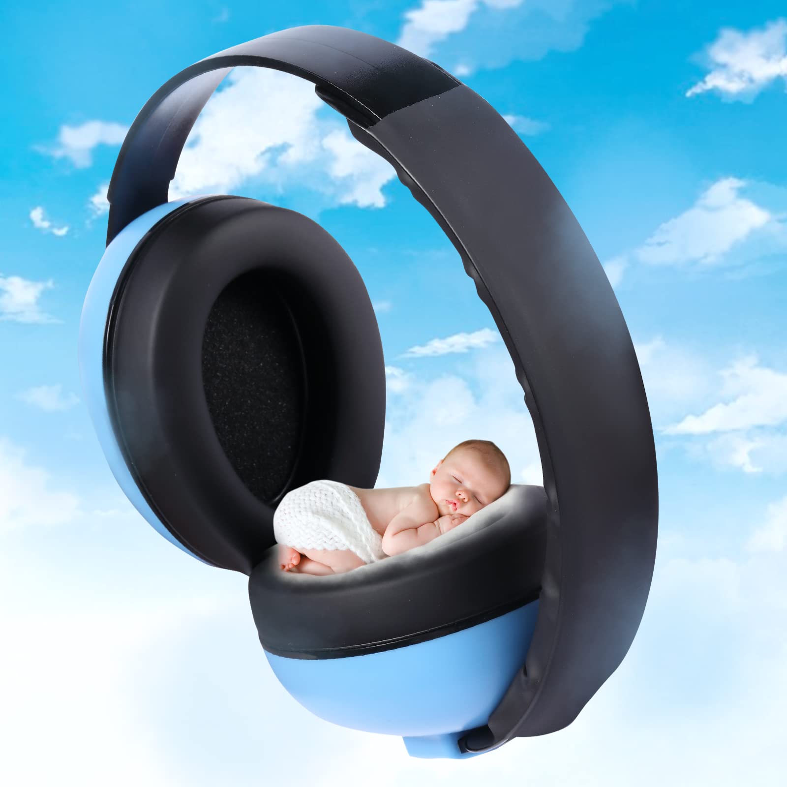 Protection auditive pour bébé, cache-oreilles passifs, casque d'écoute de sécurité, réduction du bruit, protège-oreilles pour enfants à l'autisme