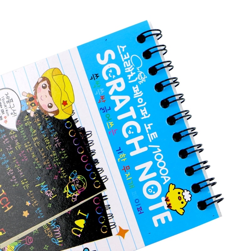 Scratch Note Black Cardboard DIY Draw Sketch Notes... โ Grandado