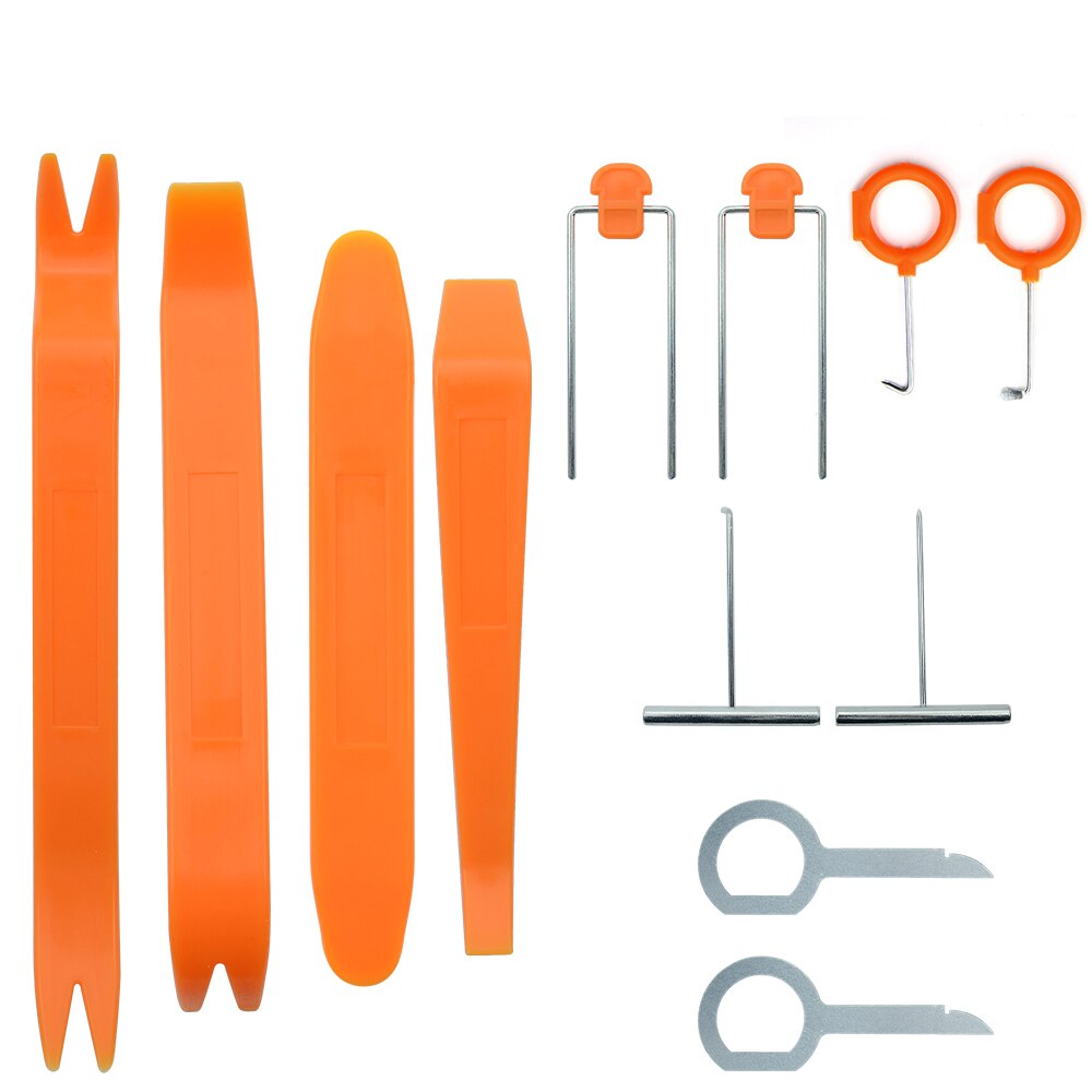 4 Stuks Auto Radio Paneel Deur Clip Panel Trim Dash Audio Removal Kit Reparatie Hand Pry Tool Accessoires