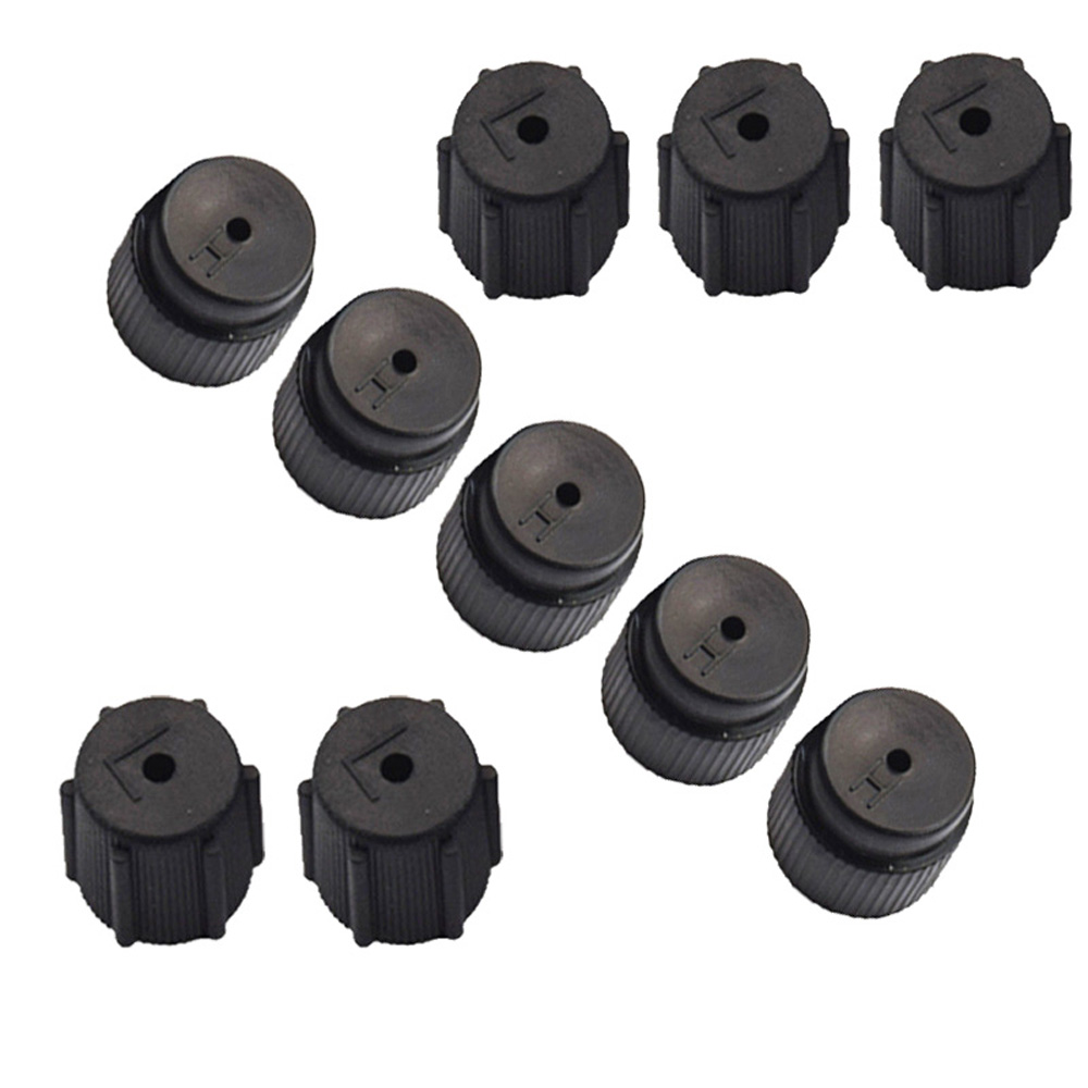 10pcs Universal Car Air Conditioning Cap Car R134a 13mm 16mm Ac System Cover Car High Low Side Dust Cap Auto Interior Accessorie