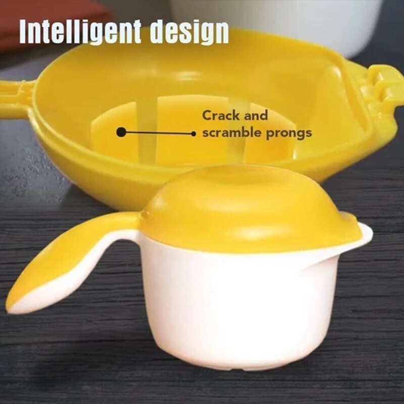 HKML Microwave Scrambled Egg Maker Shake a Egg Easy Steamed egg Cooking Tools on the go Kitchen Accessories