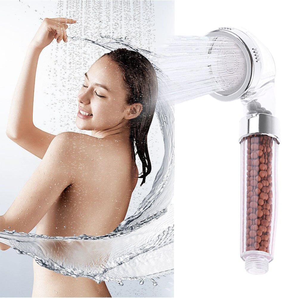 1PC Protable Bathroom Seoul Stone Shower Head Unbranded Stainless Hand Held Ultimate 6cm