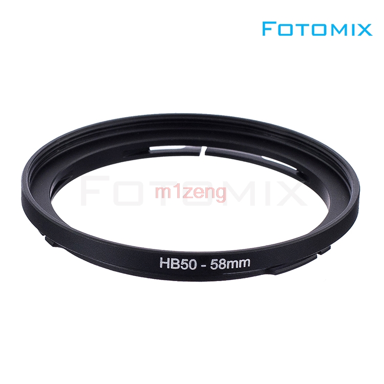 B50/HB50-52/55/58/62/67/72/77/82mm Bayonet Step Up Screw lens Filter Thread adapter for Hasselblad Bay 50 camera