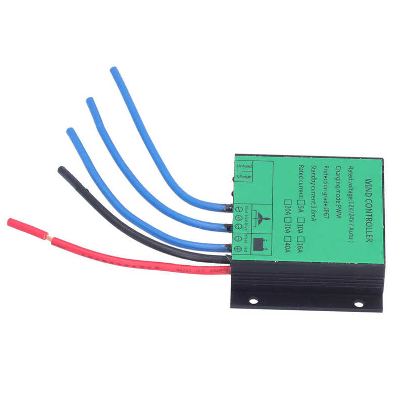 Winds Generator Regulator 100W‑400W Wind Turbine Controller with LED Indicators for Power Generation Equipment