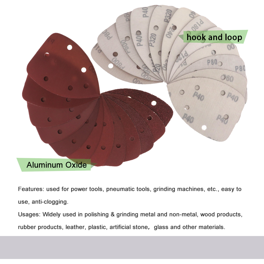 180 Grit Sandpaper Roll 100-Piece Mouse Detail Sander Sandpaper 5 Hole 5 Sizes 40 240 Grit - Foto 2