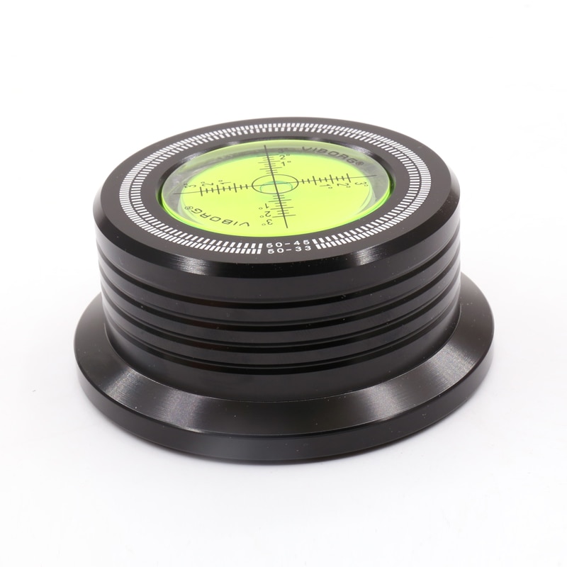 1PC 3 in 1 50HZ LP-528 60HZ Black LP Record DISC Stabilizer Stroboscope Gradienter with Lever Bar