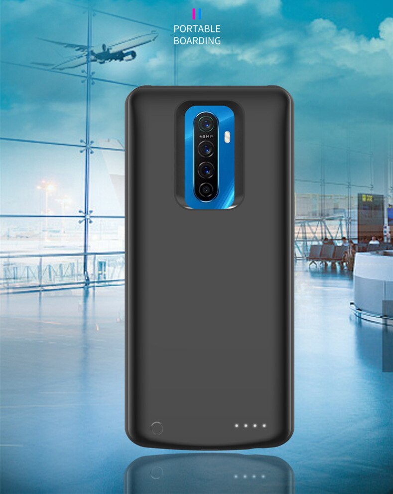 Custodie per caricabatterie da 6800mAh per OPPO Reno 2Z custodia per batteria coperchio della banca di alimentazione di backup per OPPO Realme X2 pro