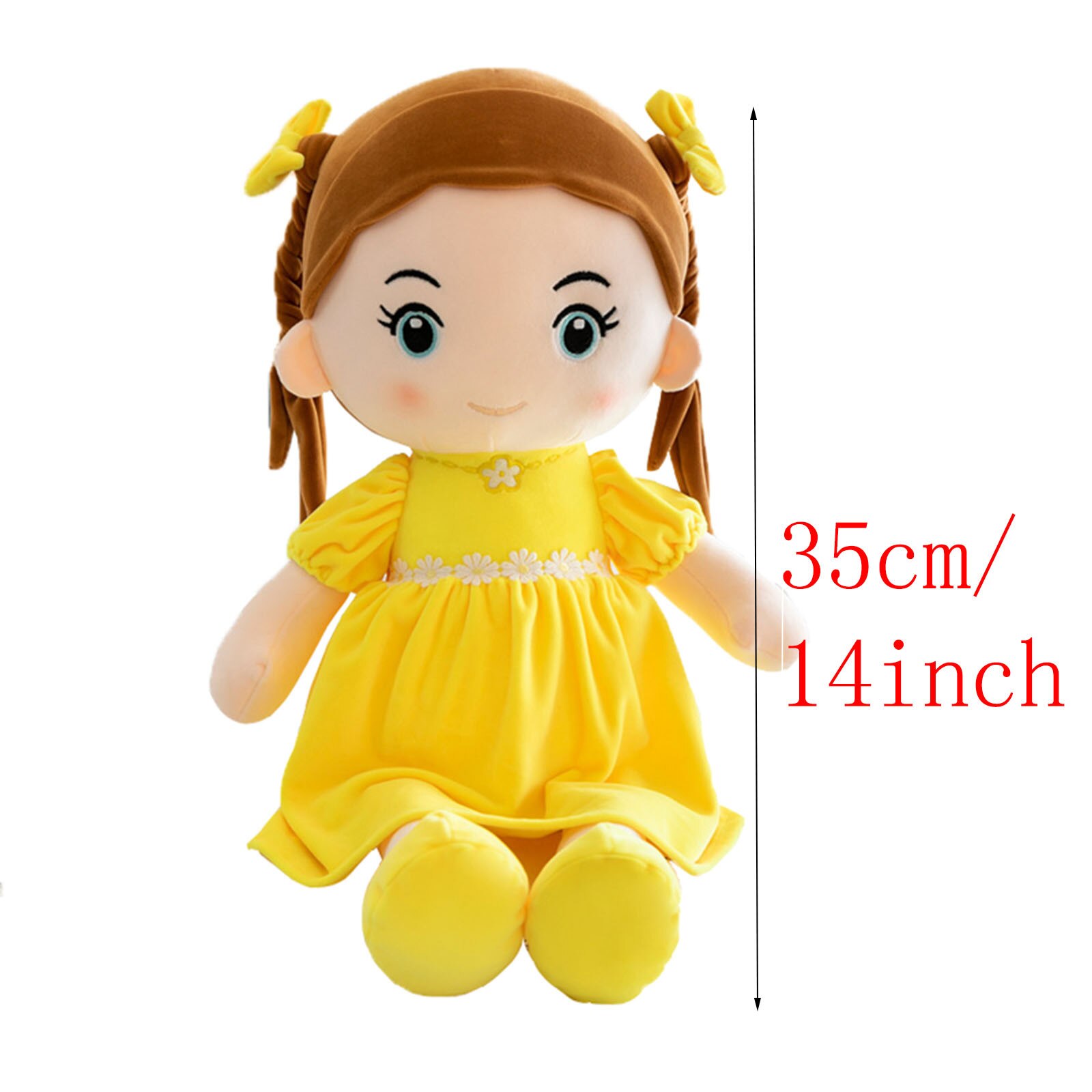 Handmade Rag Dolls For Home Decoration And Interior 14 Inch Toy Lovely Pillow Birthday Soft Sleeping