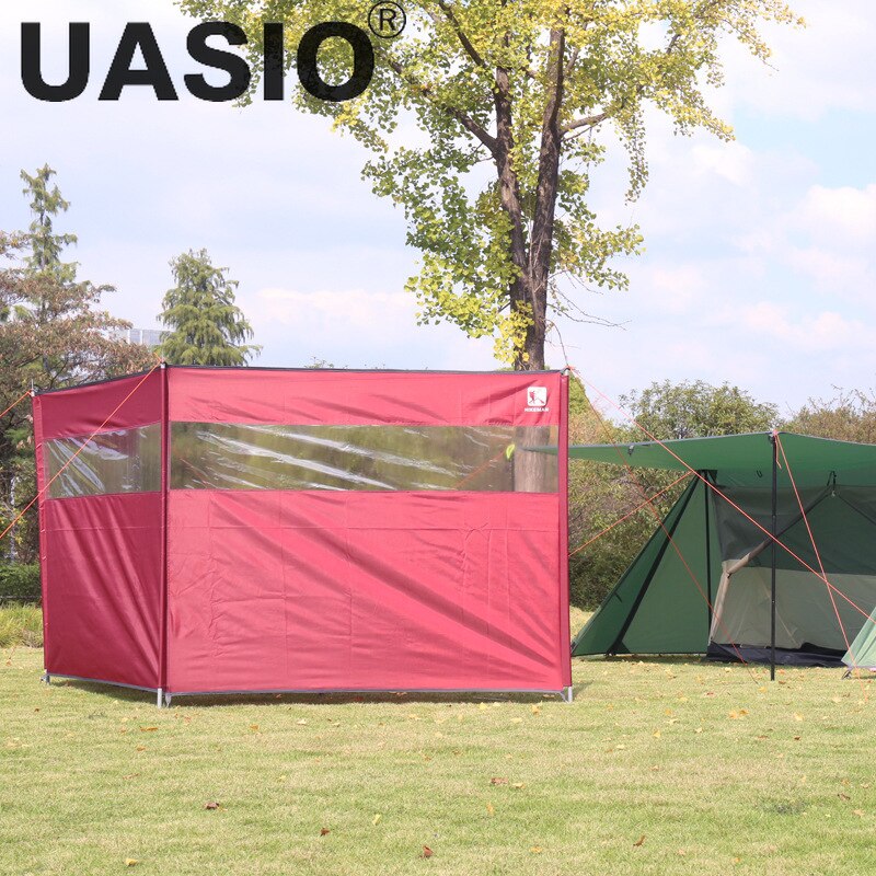 Outdoor Camping Folding Windscreen Beach Windshield Shelter Camping Picnic Sidewall Privacy Screen Panel Partition Wall Divider