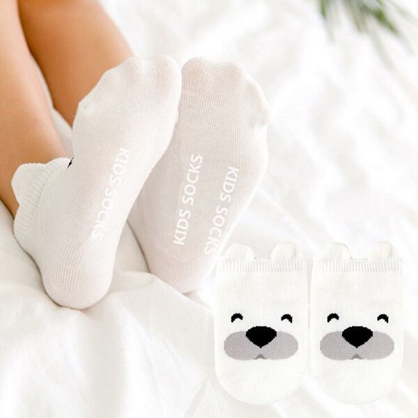 Baby Jongen Sokken Pasgeborenen Katoen Zomer Aumtumn Cartoon Dier Sokken Baby Anti-Slip Toddle Sokken Meisjes Korte Sokken voor 0-2Years: 3 / 24M